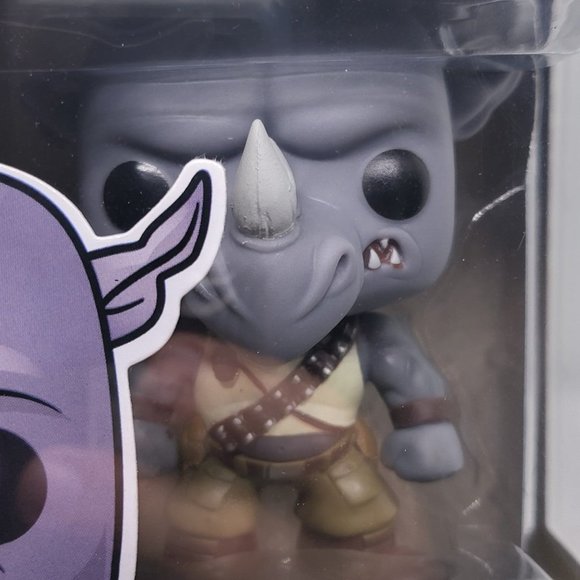 Teenage Mutant Ninja Turtles Rocksteady Funko Pop - Picture 7 of 12
